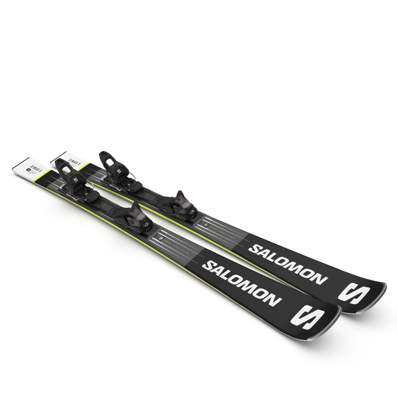 Salomon S Max 8 Skis with M10 GW Bindings-2